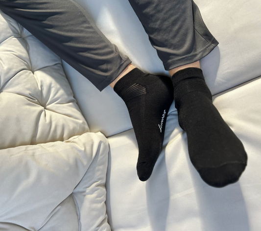 Bomullstrumpa 3-pack - svart