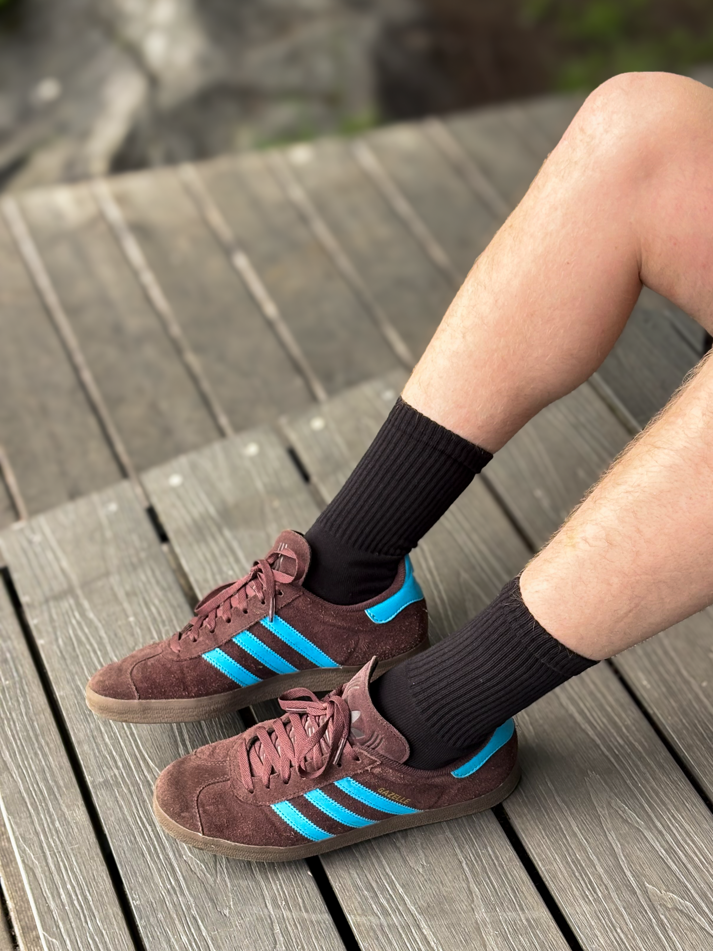 Comfort Crew Socks 3-PACK - svart