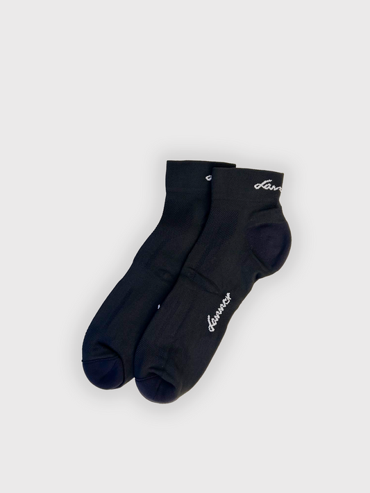 Socka i Dryarn® med kort skaft - 1019 - svart
