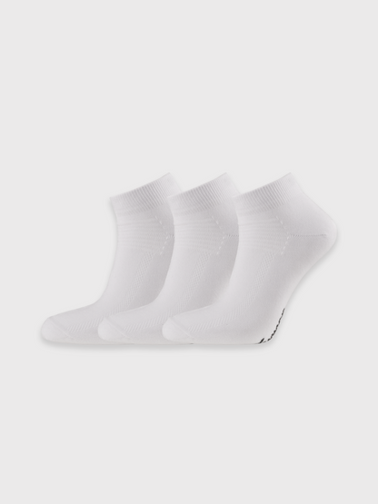 Bomullstrumpa 3-pack - VIT